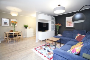 Mieszkanie na pograniczu Szczawna-Zdroju 52,61m2